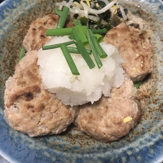 豆腐でかさまし☆つくね